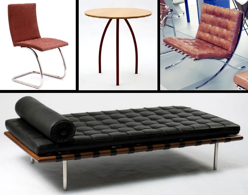 Lilly Reich Furniture Examples